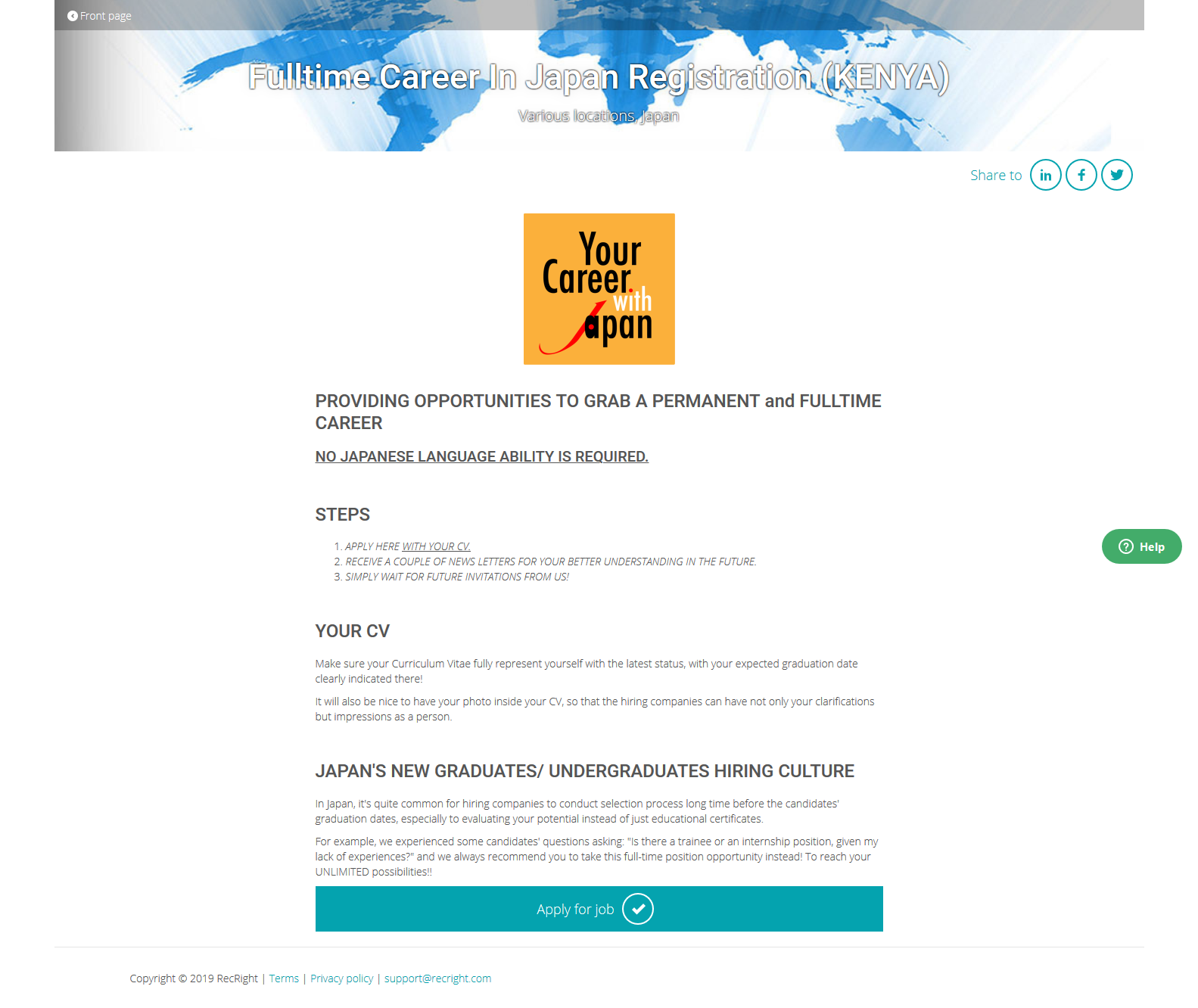 https://www.recright.com/careers/en/energize-inc/fulltime-career-in-japan-registration-kenya-5cfdfd2e8ad4a6dcb8348f57