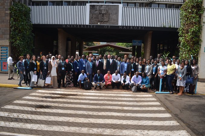 Group photo of delegates and speakers during the 3rd symposium on Climate Change Adaption in Africa 23rd Jan 2020