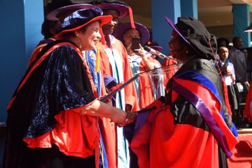 Prof Patricia Kameri Mbote awarded Higher Doctorate Degree